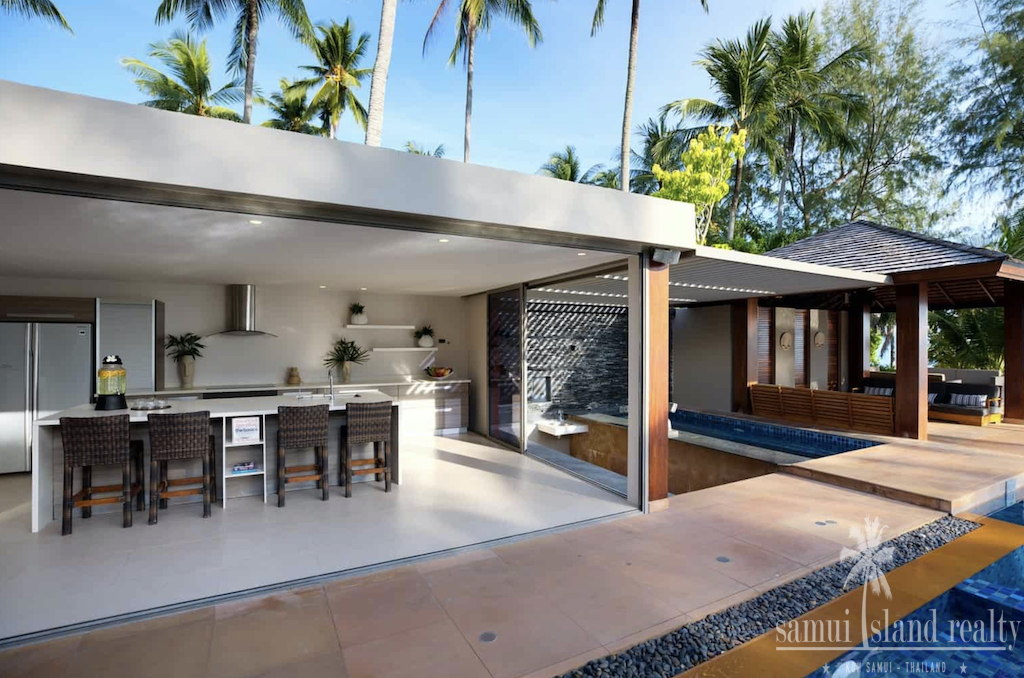 Beachfront Villa Koh Samui Kitchen