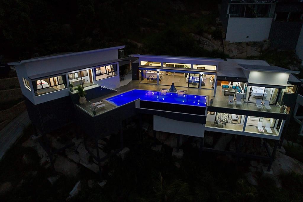 Chaweng Noi Property Koh Samui Exterior Night