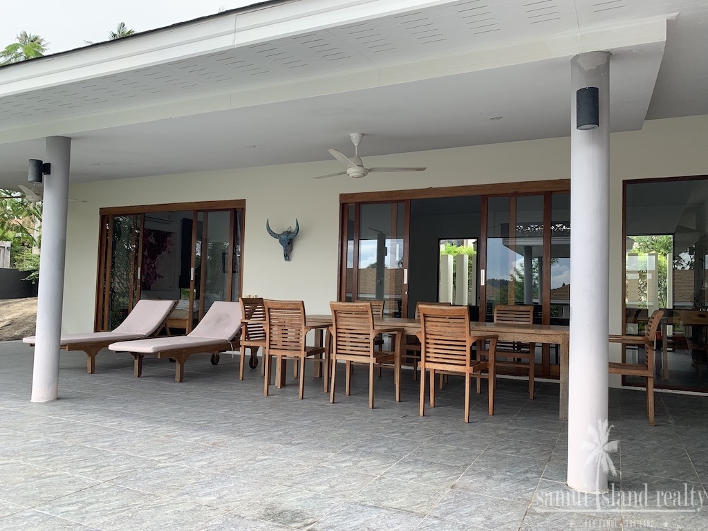 Koh Samui Property Lamai Covered Terrace