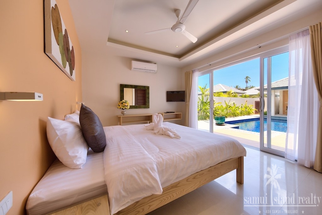 Samui Beachside Villa Bedroom