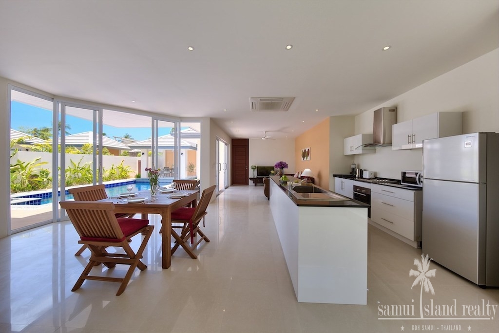 Samui Beachside Villa Kitchen