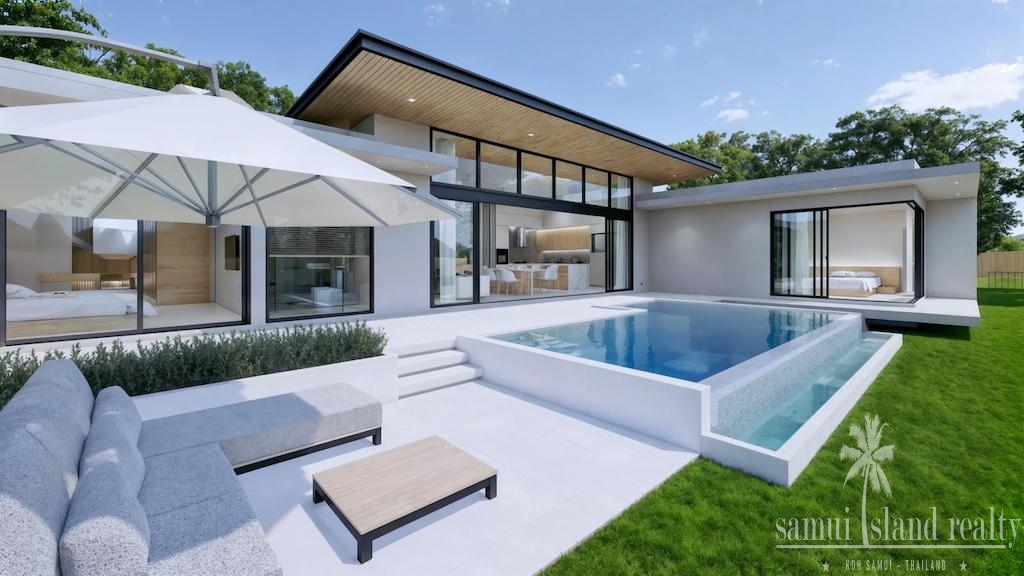 Samui Villas For Sale Poolside Terrace