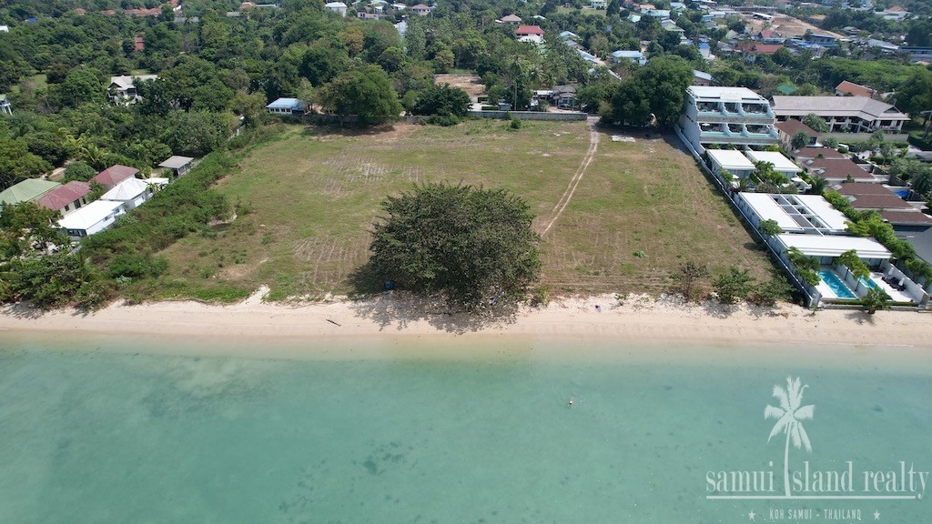 Beachfront Land Koh Samui Aerial Image