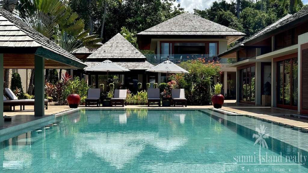Koh Samui Beachfront Property Swimming Pool