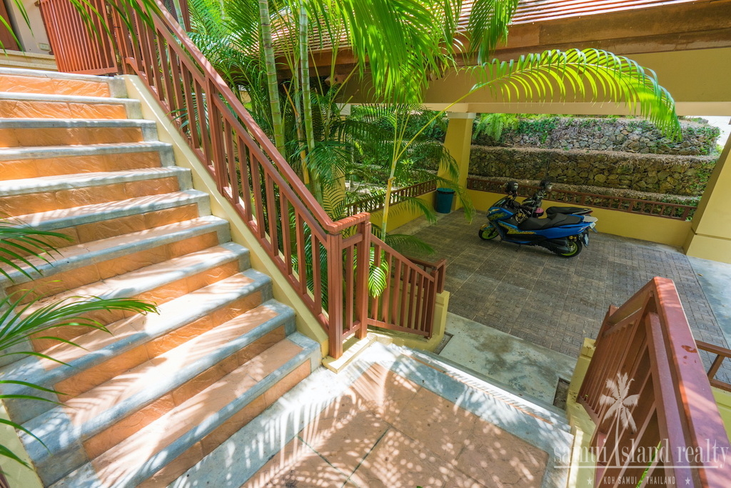 Koh Samui Property Baan Makham Outdoor Stair