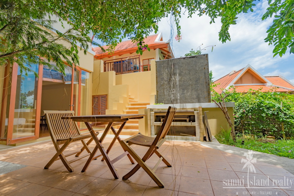 Koh Samui Property Baan Makham Bedroom Terrace