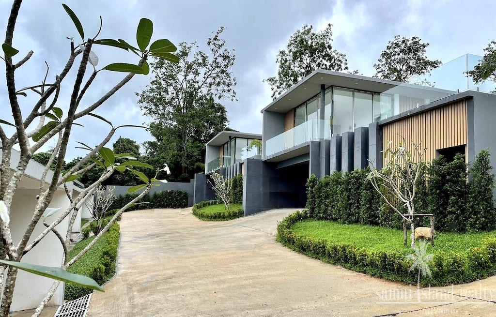 Koh Samui Villa Development For Sale Entrance
