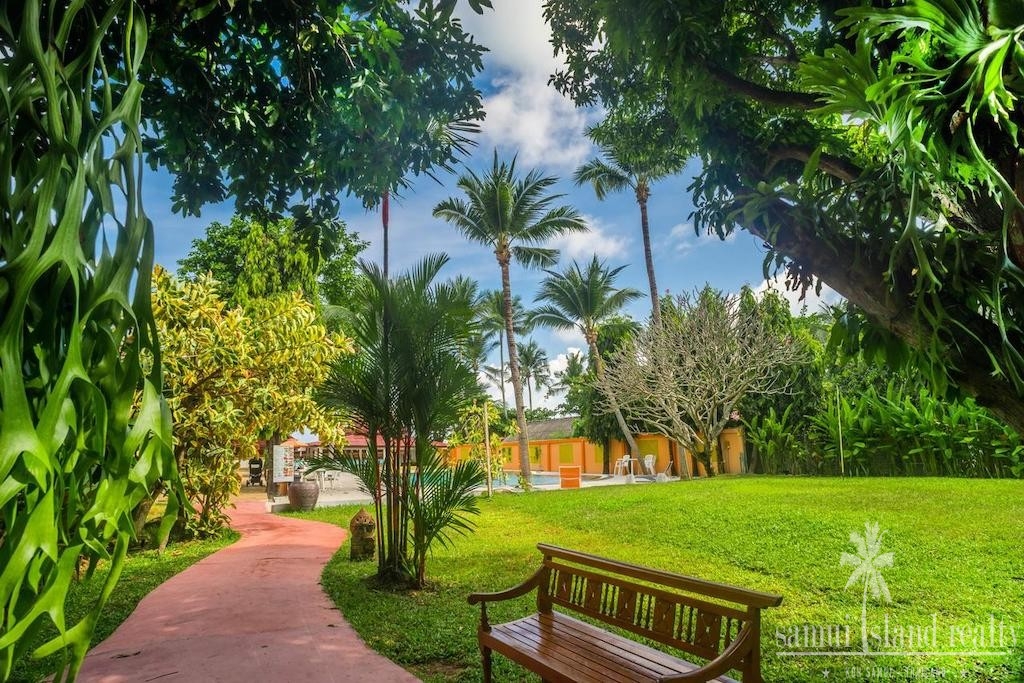 Samui Beach Resort For Sale Garden