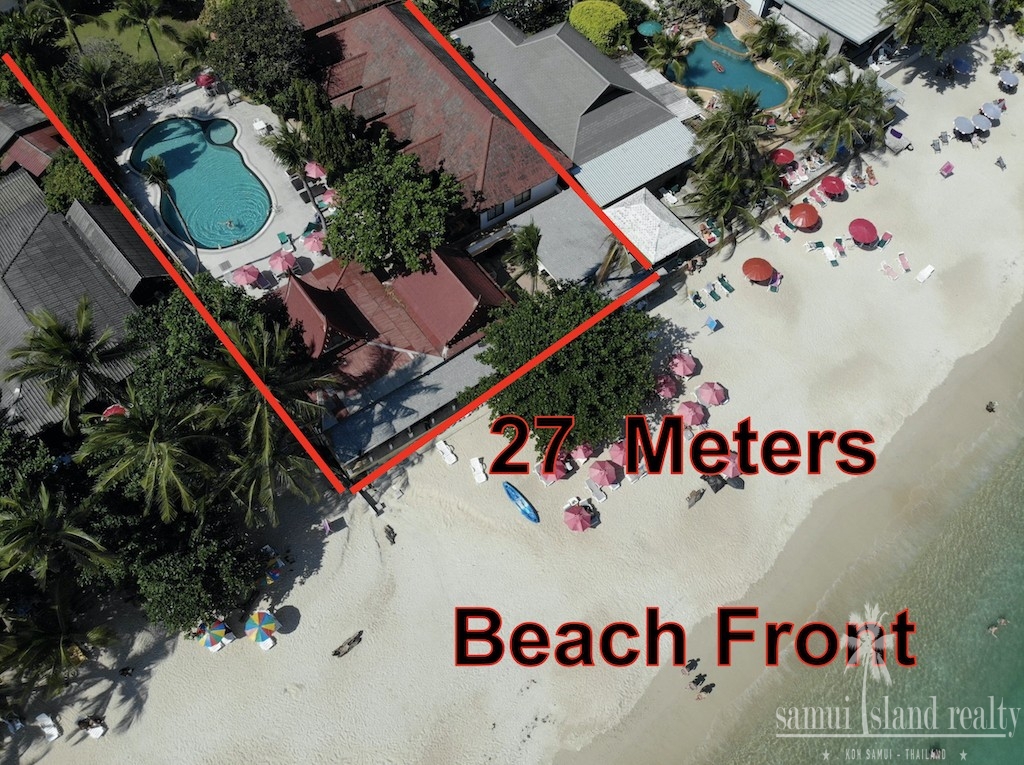 Samui Beach Resort For Sale Beach Frontage