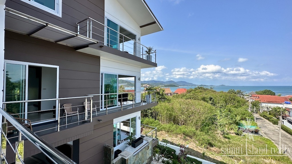 Koh Samui Apartment Building Balconies