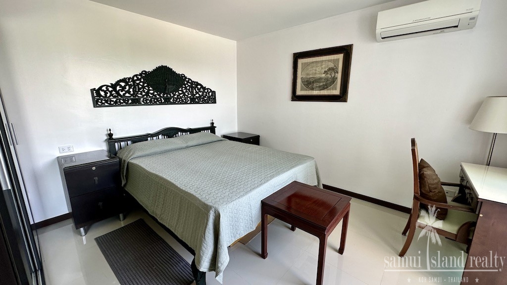 Koh Samui Apartment Building Bedroom