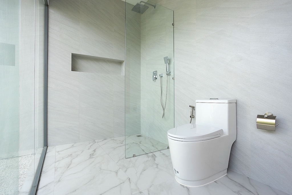 Koh Samui Contemporary Villas Bathroom