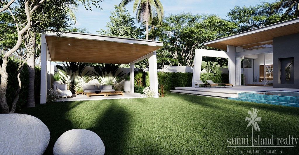 Koh Samui Contemporary Villas Outdoor Space