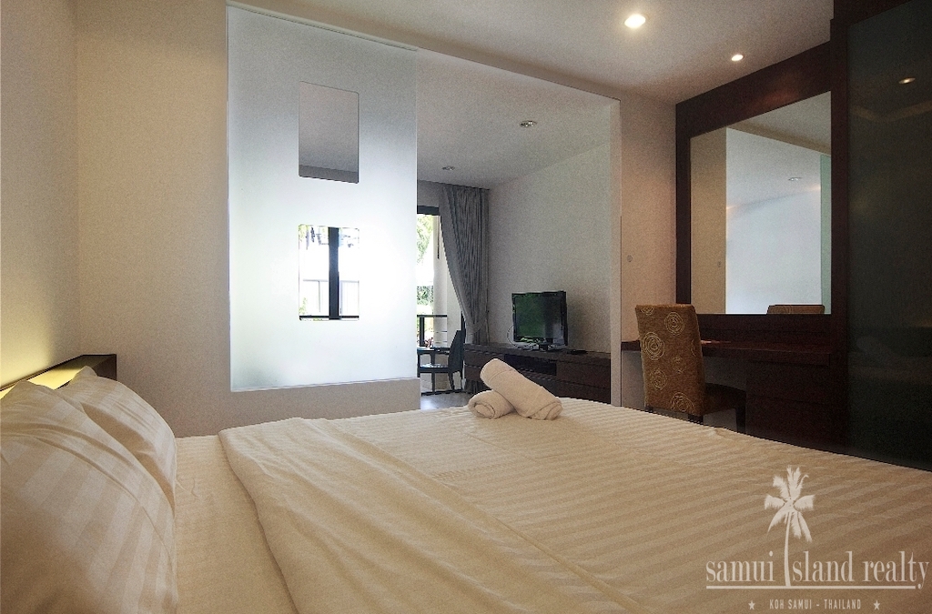 Koh Samui Studio Apartment Bedroom
