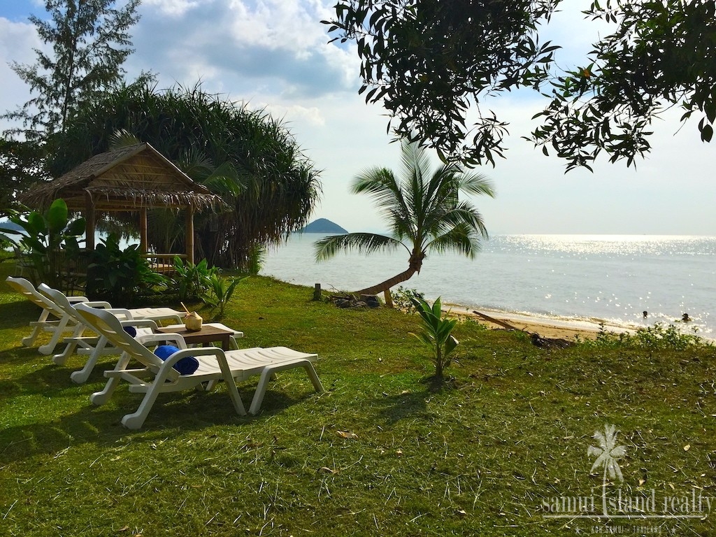 Lipa Noi Beachfront Land Samui Lawn