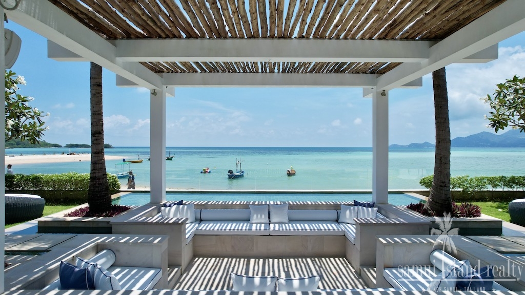 Luxury Beachfront Property Koh Samui Sala View