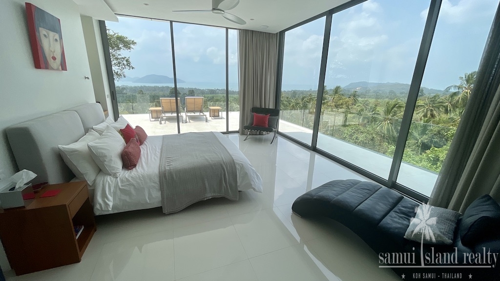 Sea View Koh Samui Property Master Bedroom