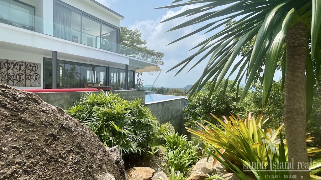 Sea View Koh Samui Property Villa Side