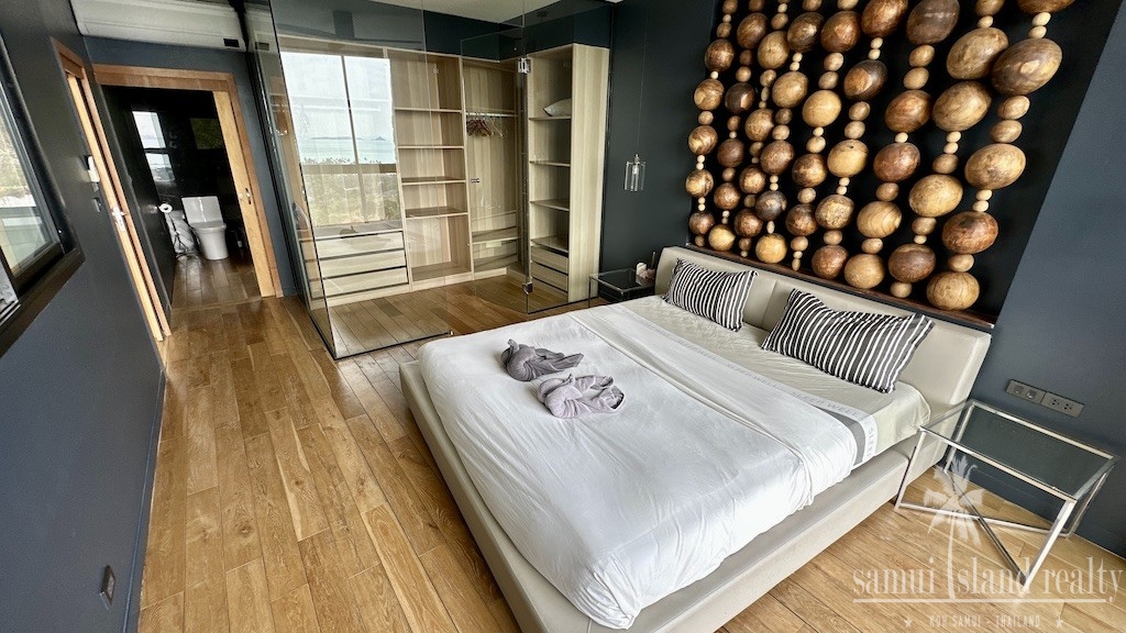 Bophut Sea View Property Koh Samui Master Bedroom