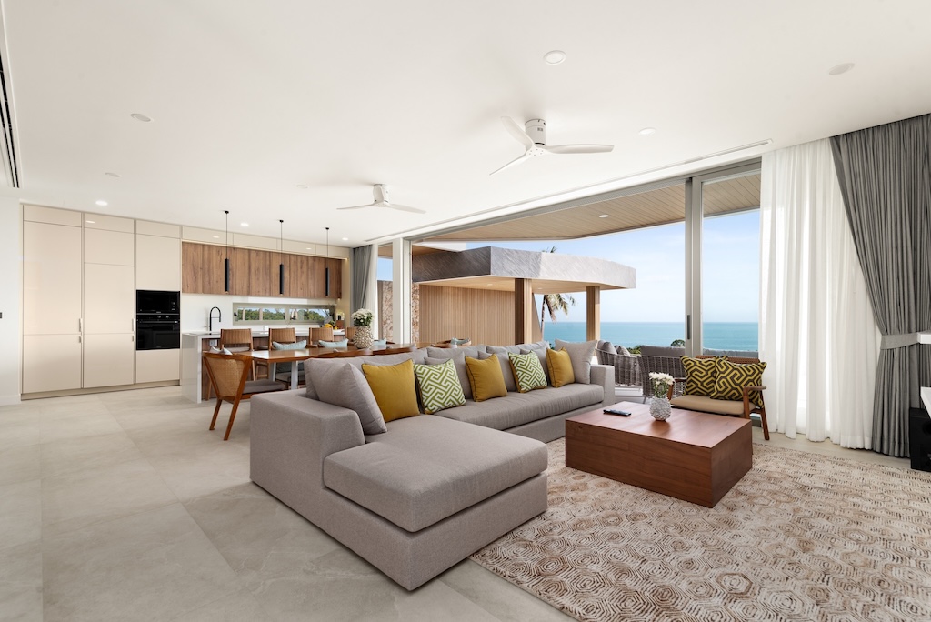 Koh Samui Villas Bang Po Living Area