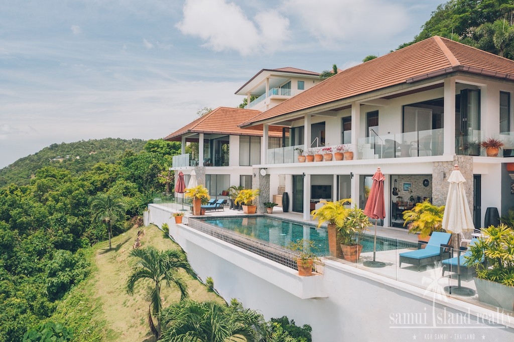 Koh Samui Bang Po Villa For Sale Exterior Front