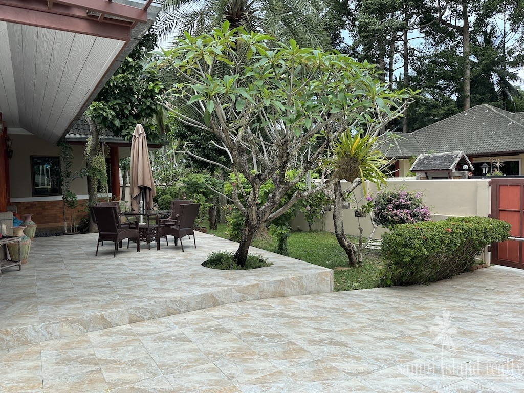Lipa Noi Property Koh Samui Terrace