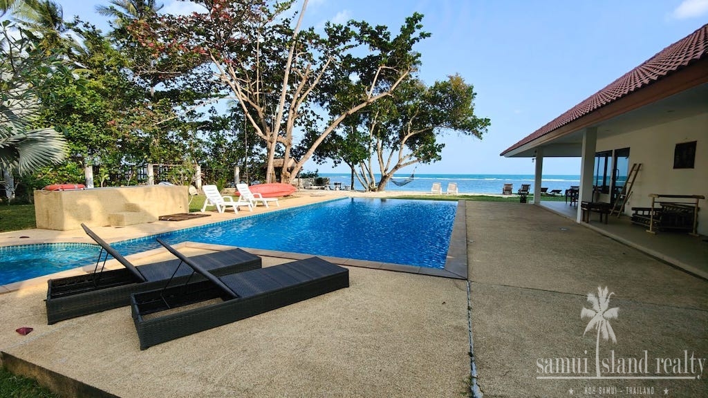 Koh Samui Beach Resort Property Pool Terrace