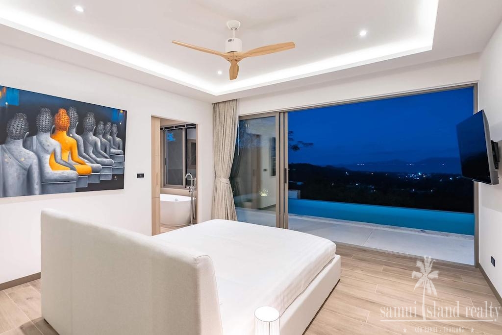 Koh Samui Bophut Property Bedroom View