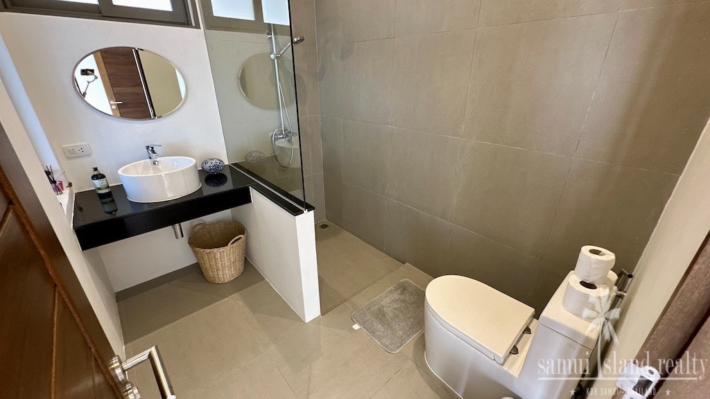 Koh Samui Bophut Villa For Sale Bathroom