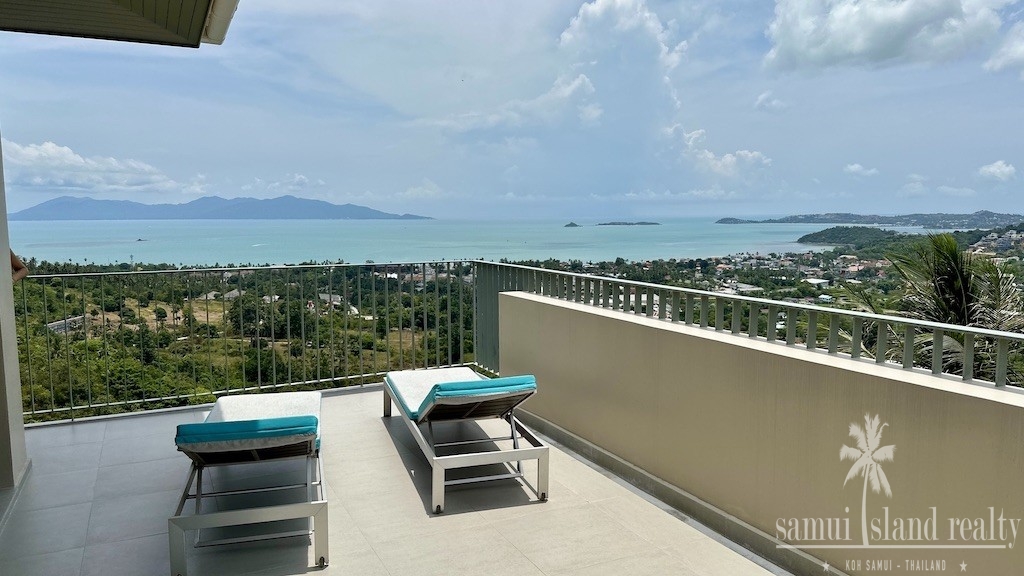 Koh Samui Bophut Villa For Sale Top Sun Terrace