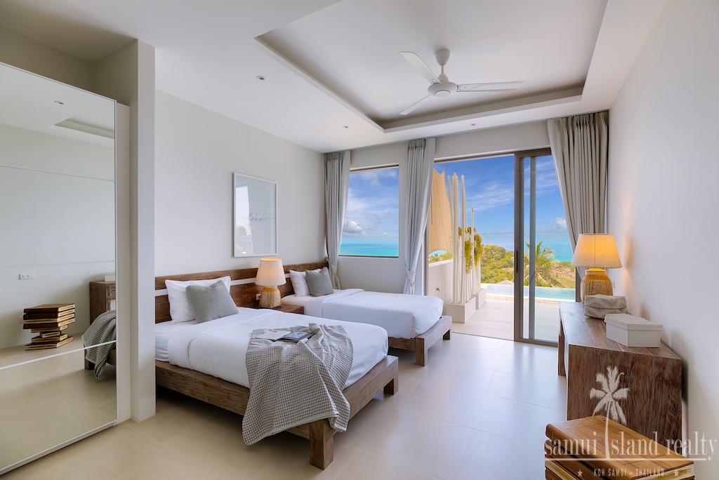 Koh Samui Villa For Rent Guest Bedroom