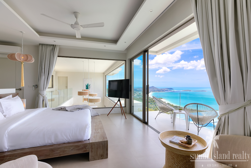 Koh Samui Villa For Rent Bedroom View