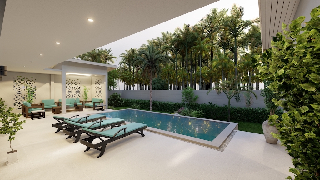 Lamai Villas For Sale Pool Terrace