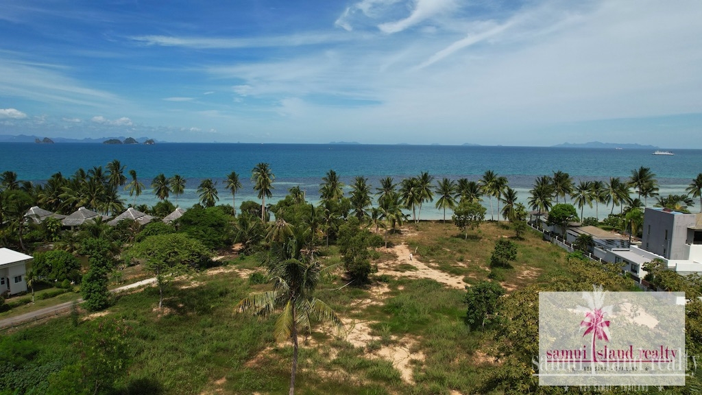 Ko Samui Beachfront Land For Sale View