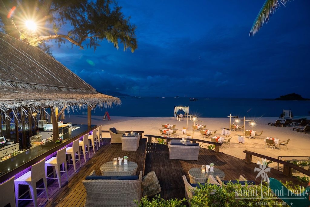 Koh Samui Beachfront Hotel For Sale Restaurant