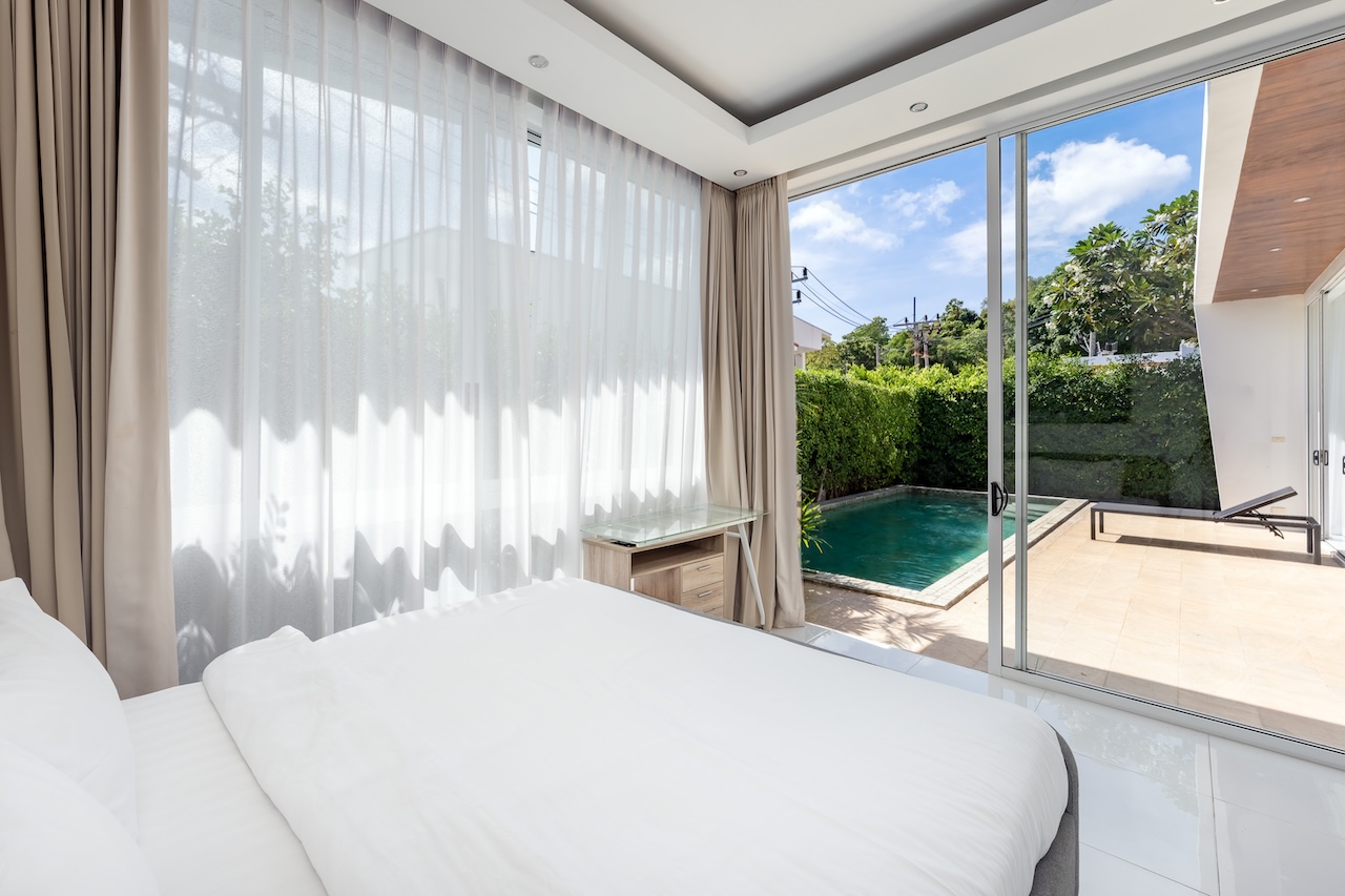 Koh Samui Dream Property Bedroom View