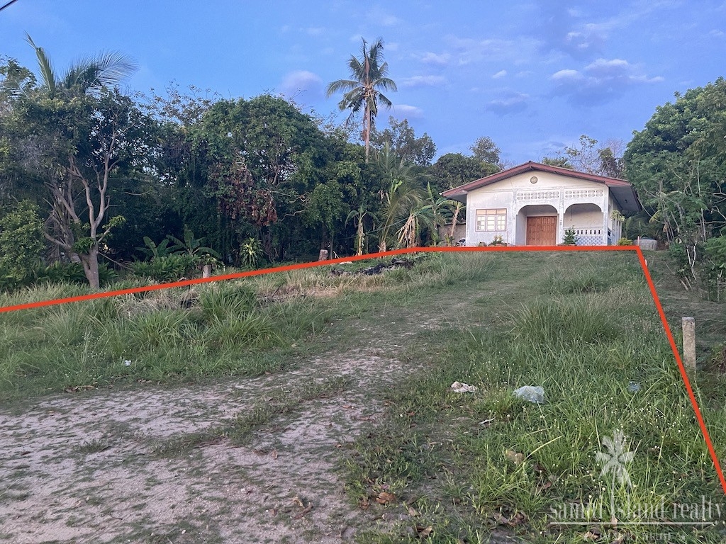 Koh Samui Land Plot For Sale Outline