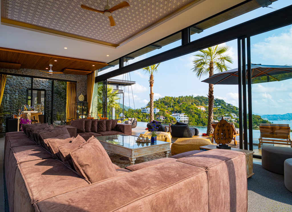 Koh Samui Luxury Villa For Sale Lounge