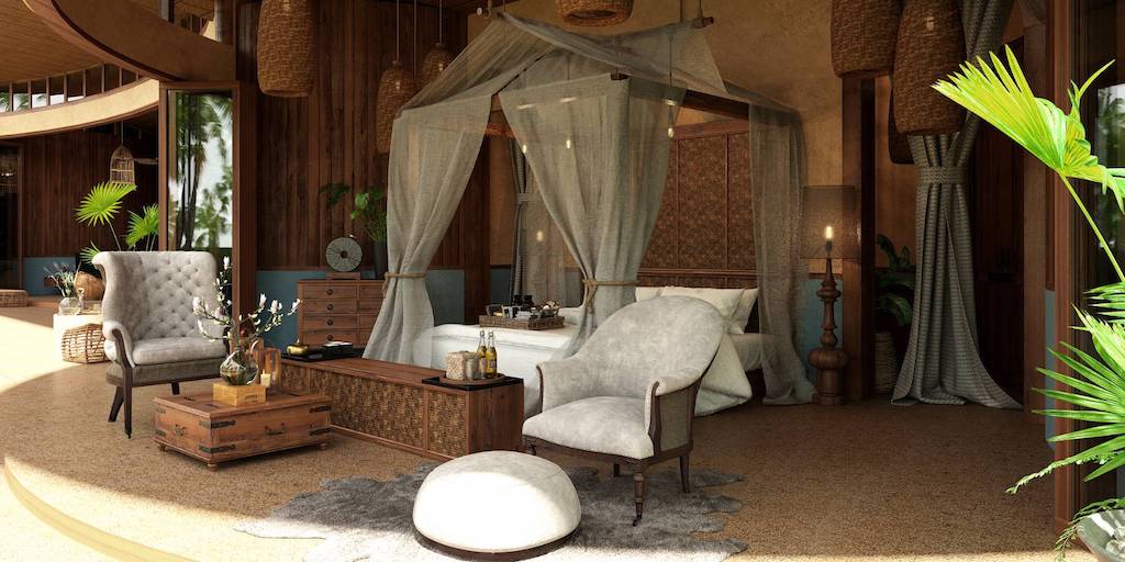 Koh Samui Luxury Villas Master Bedroom