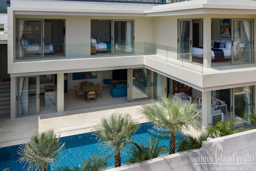 Chaweng Noi Pool Villa Aerial