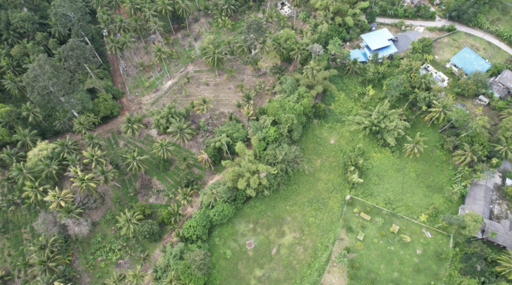 Land For Sale In Taling Ngam Koh Samui Aerial