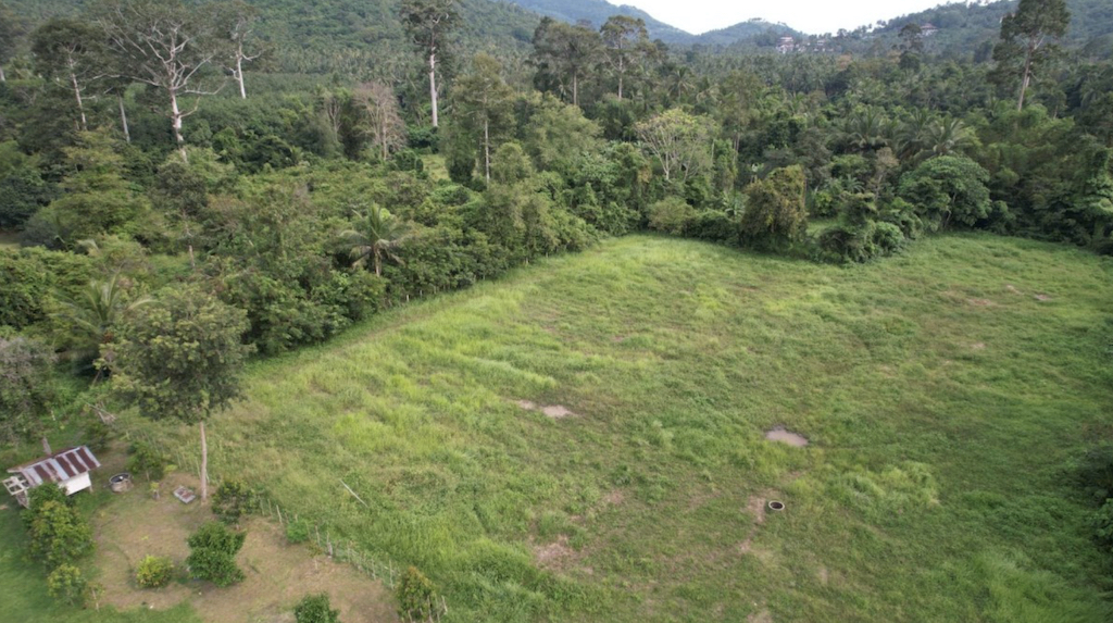 Land For Sale In Taling Ngam Koh Samui Aerial 2