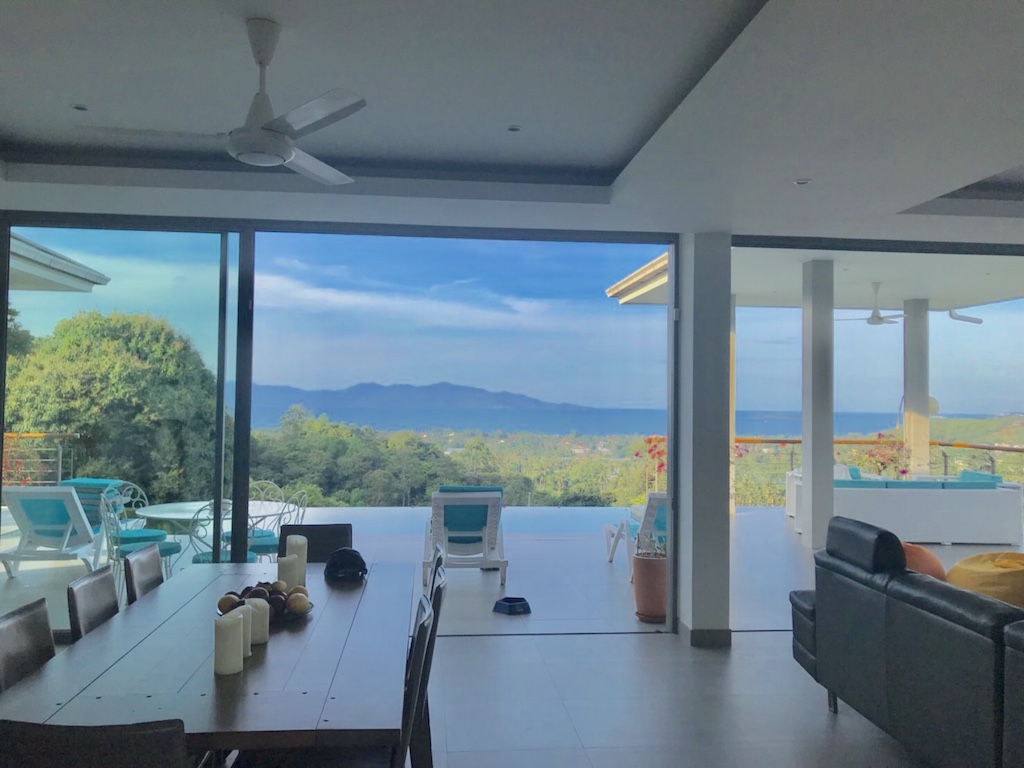 Bophut Hills Villa Koh Samui Lounge View