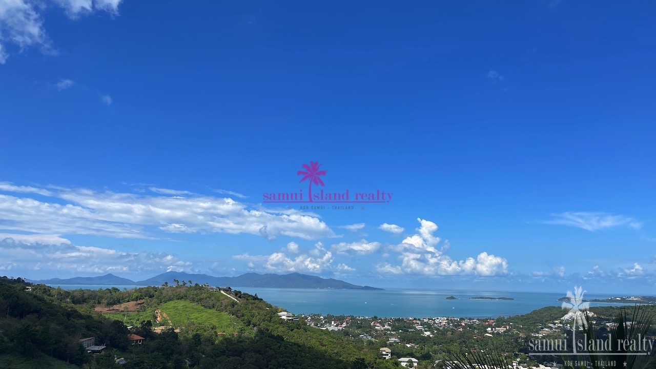 Bophut Koh Samui Villa For Sale Ocean View