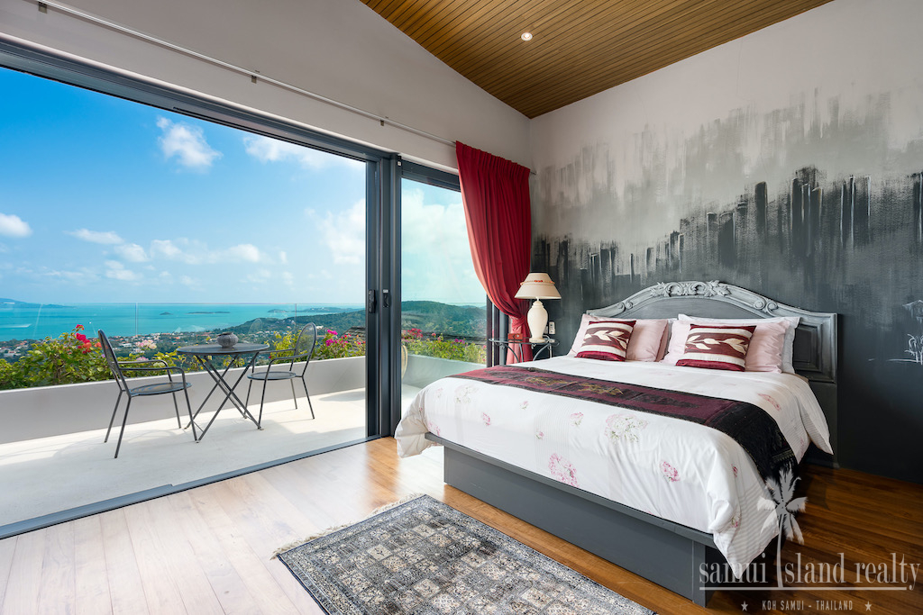Bophut Koh Samui Villa For Sale Bedroom