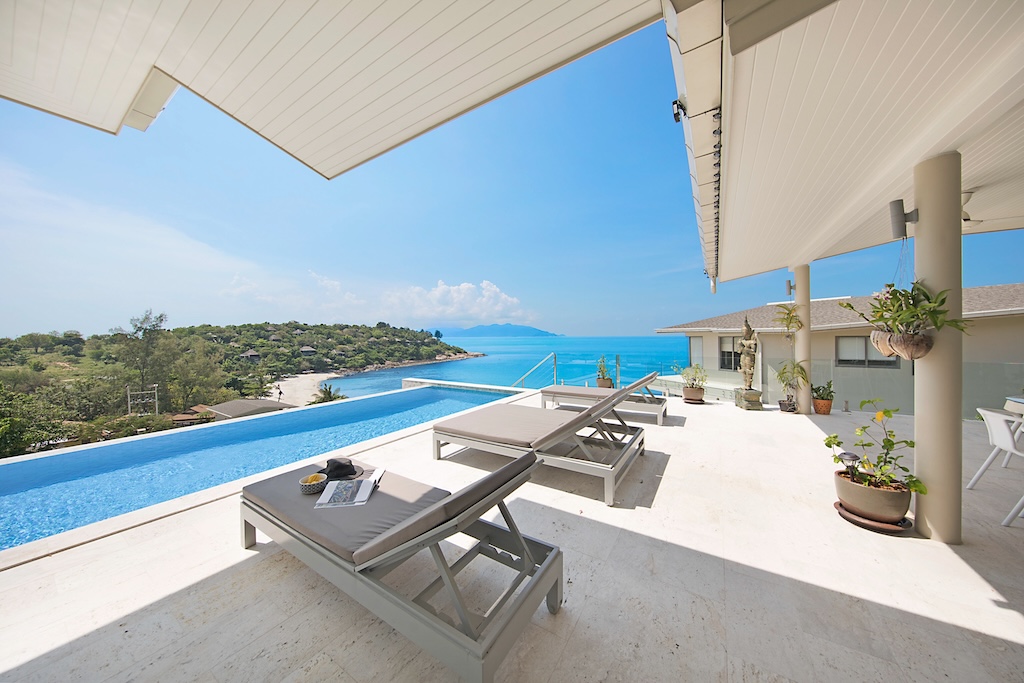 Samui Bayside Villa For Sale Terrace