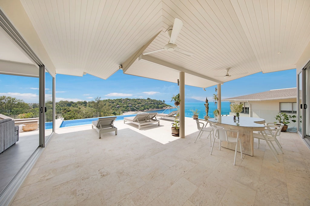 Samui Bayside Villa For Sale Covered Terrace