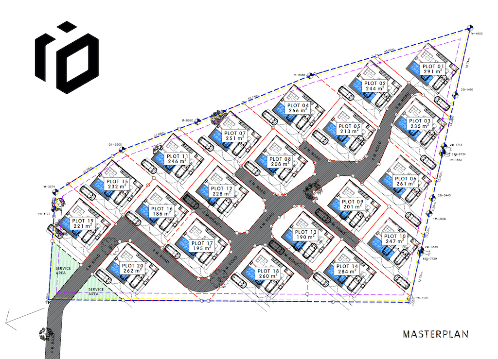 IO Villas Koh Samui Site Plan