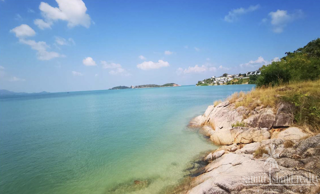 Koh Samui Beachfront Land With Condominium Coastline