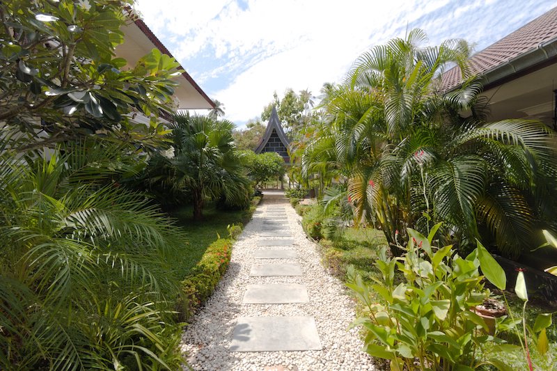 Lamai Resort For Sale Koh Samui Walkway